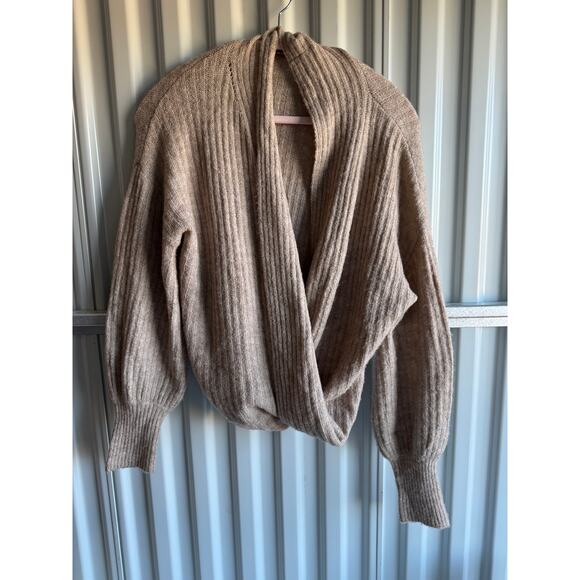 4for$10 Max Studio Cross Front Sweater S - Picture 4 of 7
